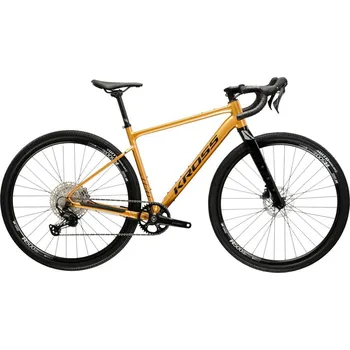 Silniční kolo Kross Esker 5.0 GRX 1x12 Gold gravel bike - Velikost L