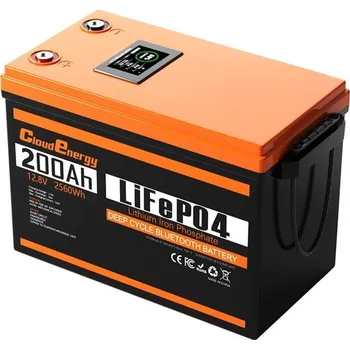 Baterie Cloudenergy 12V 200Ah LiFePO4