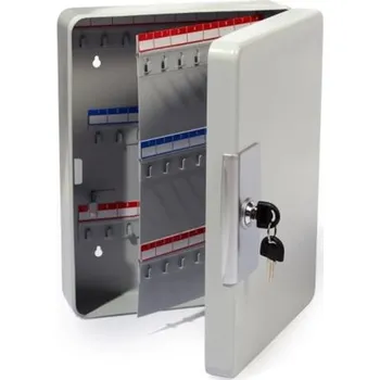 Skříňka na klíč Skříňka na klíče pro 100 klíčů - šedá