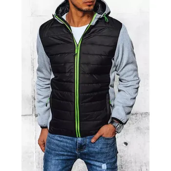 Dstreet Pánská přechodová bunda Misheeh šedá XL TX4402 45665