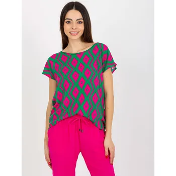 Dámská košile Dámská halenka D73771R10978Q zelená - FPrice XS