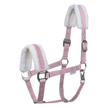 Jezdectví Waldhausen Ohlávka First, růžová Velikost: Shetty