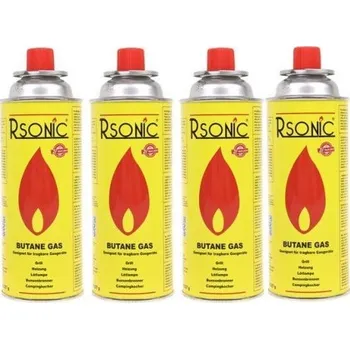 Outdoor vaření Plynové kartuše RSONIC 4x