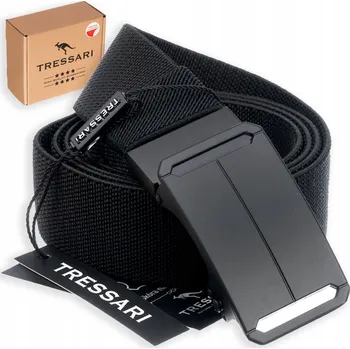 Opasek Tressari pásek černý - unisex