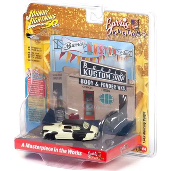 autíčko Ford Mercury Coupe Custom 1949 1:64 - Johnny Lightning Mercury Coupe - kovový model auta 1/64