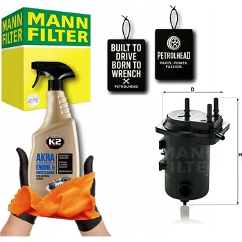 Palivový filtr PALIVOVÝ FILTR NISSAN NOTE RENAULT CLIO II KANGOO KANG #Petrolhead Pro+ Kit12
