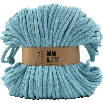 Příze MMboutique bavlněná šňůra 9mm Arctic blue