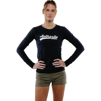 Dámské tričko Dámské triko s dlouhým rukávem AUTHORITY-T-BRAND W blue Modrá S