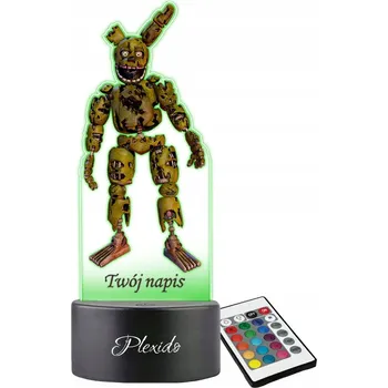 Lampička Noční lampa Plexido vícebarevná