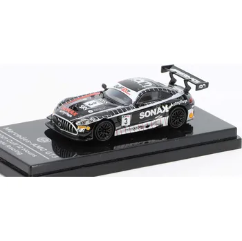 autíčko Mercedes Benz AMG GT3 Evo Team Ram Racing #3 2021 1:64 - PARAGON Models Mercedes-Benz AMG GT 3 N3 - kovový model auta 1/64