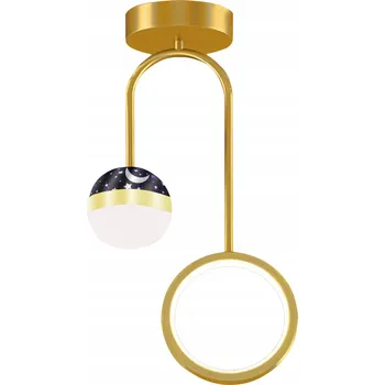 Stropní reflektor M-TEC zlatý