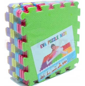 Pěnové puzzle pěnová podložka VELKÉ 29x29 cm 10 ks