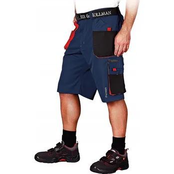 Pracovní obuv Pracovní kraťasy Leber&Hollman LH-FMN-TS GBY vel. XL