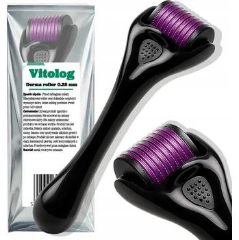 Vitolog Derma Roller Masážní Přístroj pro Mezoterapii 0,25 mm