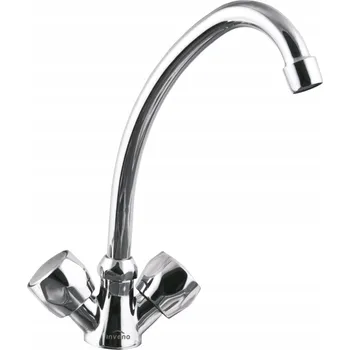 Vodovodní baterie Kuchyňská stojánková baterie Invena Modena stříbrná