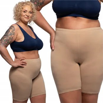 Kalhotky Bavlněné kalhotky proti odírání stehen s nohavičkami, šortky - velikost L