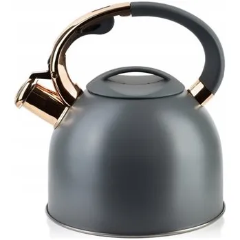 Varná konvice Tradiční ocelová Konvice Mondex 2,5 l šedá