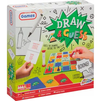 Desková hra Společenská hra Grafix Nakresli a uhodni Grafix