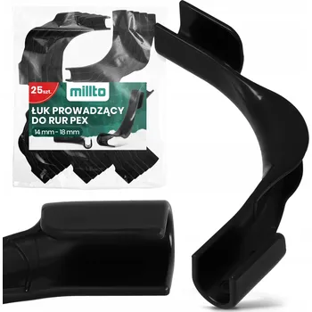 25x VODICÍ OBLOUK PRO TRUBKY PEX 14-18 Vedení PODLAHOVÉHO TOPENÍ TM