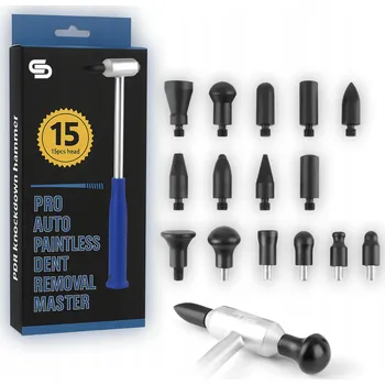 Kladivo Bezkontaktní kladivo s vyměnitelnými hlavicemi pro opravu promáčklin karoserie bez lakování