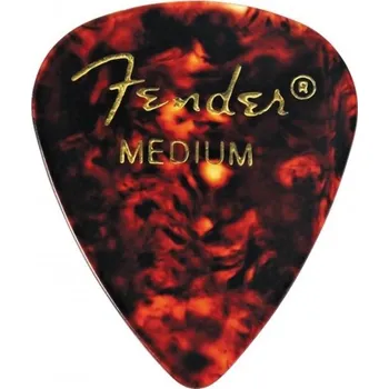 Strunný nástroj Fender Classic Celluloid Pick, 351 Shape, Tortoise Shell (více variant) Trsátko - tvrdost: Medium