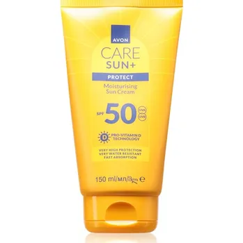 Přípravek po opalování Avon Care Sun + Protect hydratační krém na opalování SPF 50 150 ml