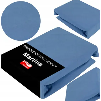 Prostěradlo Prostěradlo s Gumou 140x200 Jersey Prodyšné Odolná Barva Světle Modrá