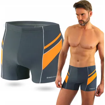 Pánské plavky Sesto Senso pánské plavky Boxerky BD357 velikost XL