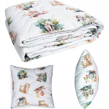 Polštář KOMPLET 160x200+70x80 PŘIKRÝVKA+POLŠTÁŘ NA LÉTO PRO DÍTĚ PROŠÍVANÝ-POLSKÝ