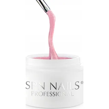 Lak na nehty SPN Nails Stavební Gel na Nehty TiXo by MAD Cover Diamonds Brokátový 15g