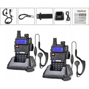 Vysílačka 2 KS Baofeng UV-5R OEM HTQ VYSÍLAČKA RADIOSTANICE VYSÍLAČKA SKENER