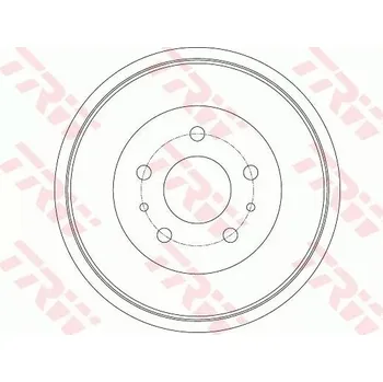 Zavěšení kol TRW DB4427 Brzdový buben