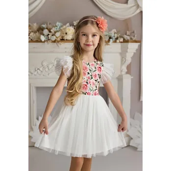 Dívčí šaty Dívčí šaty Blanička 104 / 4 roky