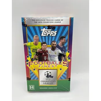 Karetní hra 2021/22 Topps UEFA Champions League Finest Flashbacks Soccer Hobby Box