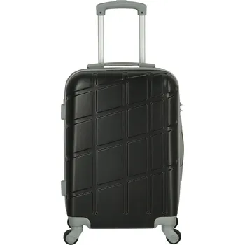 Cestovní plastový kufr Ormi Dakota velikost S, černý