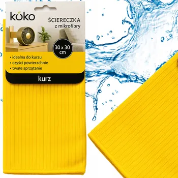 Utěrka Utěrka z mikrovlákna (mikrofáze) Koko v balení 1 ks, vícebarevná