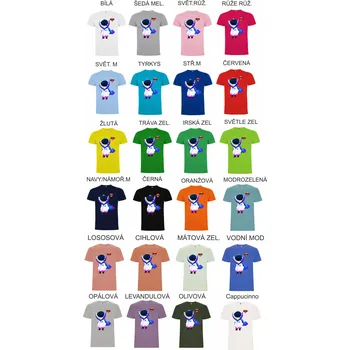 Chlapecké tričko Bavlněné tričko Edgar Doctor Brawl Stars Barva: Lososová, Velikost: 3XL