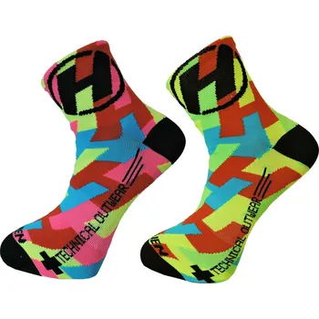 Pánské ponožky Haven Lite NEO sportovní ponožky CRAZY "1" - 2 páry Velikost: 37-39