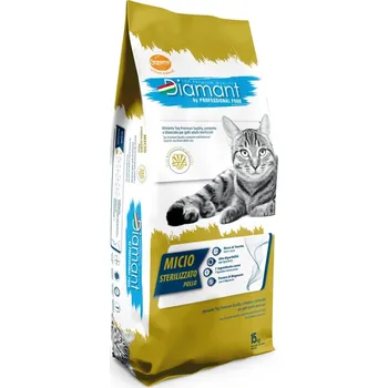 Krmivo pro kočku Cennamo Diamant Cat Micio Sterilised kuřecí 15 kg