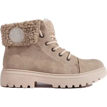 Dámská zimní obuv Dámské zimní boty SHELOVET 79849 GOODIN hnědá 2026916