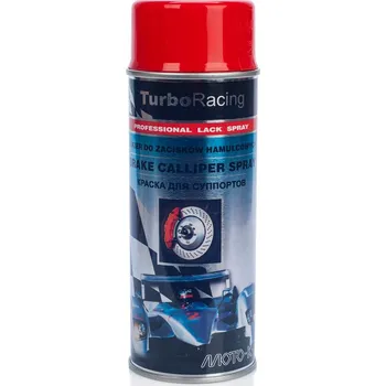 Autolak ČERVENÝ LAK BARVA NA BRZDOVÉ TŘMENY VE SPREJI