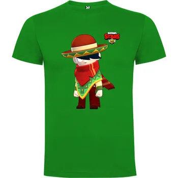 Chlapecké tričko Tričko Edgar Quickdraw Brawl Stars Barva: Zelená, Velikost: 86/92 - 1 až 2 roky