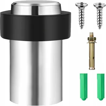 Dveřní zarážka, válečkový doraz pro venkovní dveře INOX