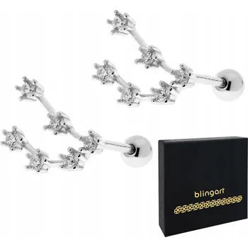 Náušnice Stříbrné náušnice znamení zvěrokruhu VODNÁŘ stříbro 925