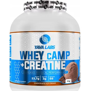 Protein Yava Labs Whey cAMP + creatine Protein s kreatinem 2 kg - Čokoládová zmrzlina