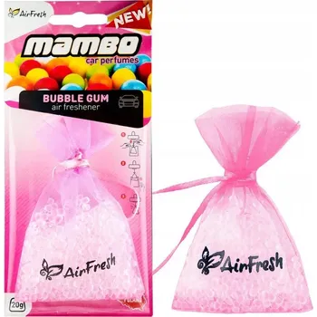 Vůně do auta OSVĚŽOVAČ VZDUCHU DO AUTA AIRFRESH, SÁČEK, ŽVÝKAČKA