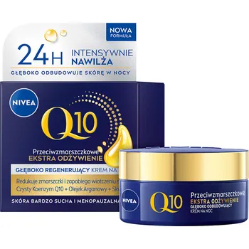 Nivea Q10 Power výživný noční krém proti vráskám 50 ml