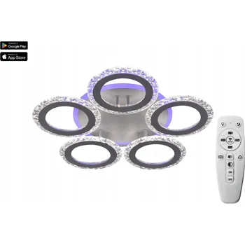 Závěsné svítidlo LST Stropní Svítidlo RGB 5-bodové s vyměnitelnými LED moduly