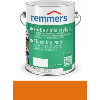 barva a nátěr na dřevo REMMERS Barva na dřevo pro domy a nábytek Dýňová 0,75 l