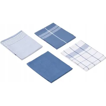 Utěrka Sada bavlněných utěrek, 50x70 cm, modrá